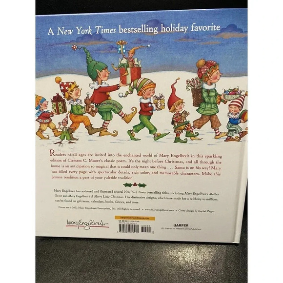 The Night Before Christmas by Clement C. Moore (2020, Hardcover) - Picture 6 of 7